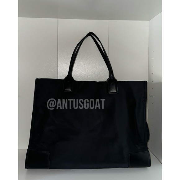 TORY BURCH ELLA TOTE BLACK - Picture 6 of 11
